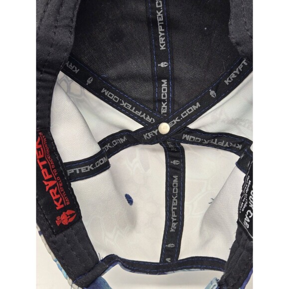 KRYPTEK FISH PONTUS BLUE GREEN OUTDOOR CAP BASEBALL HAT UNISEX OSFM FISHING MENS - Picture 8 of 15